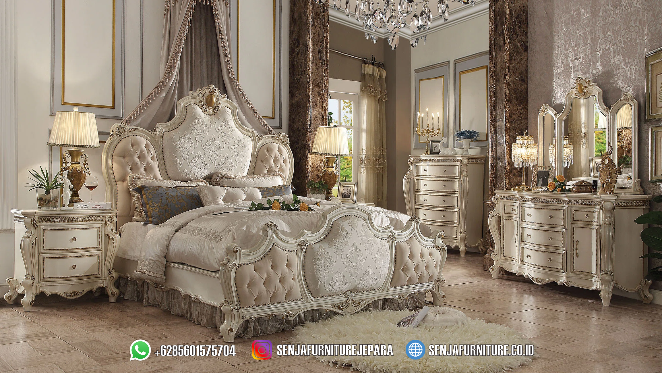 Bedroom Set Tempat Tidur Mewah Klasik Ukiran Jepara Original Tempat Tidur Mewah, Tempat Tidur Klasik, Tempat Tidur Pengantin, Tempat Tidur Sultan, Tempat Tidur Minimalis, Tempat Tidur Mewah Ukir Jepara, Tempat Tidur Mewah Kayu Jati, Tempat Tidur Elegan, Tempat Tidur Modern, Model Tempat Tidur Mewah, Kamar Set Mewah, Desain Tempat Tidur Mewah, Desain Kamar Klasik, Interior Kamar Mewah, Bedroom Set Classic