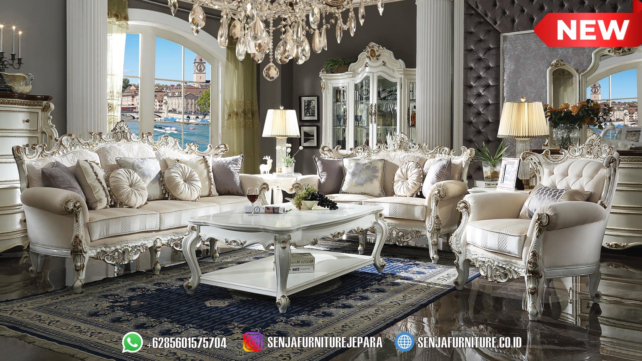 Interior Sofa Tamu Klasik Ruang Keluarga White Duco Finish Sofa Tamu Klasik, Sofa Tamu Mewah, Kursi Tamu Mewah, Kursi Tamu Klasik, Sofa Tamu Jepara, Sofa Tamu Jati, Sofa Tamu L, Sofa Mewah Klasik, Sofa Mewah Elegan, Sofa Tamu Gold, Sofa Mewah Kulit, Sofa Tamu Minimalis, Kursi Sofa Sudut, Sofa Klasik Eropa, Sofa Tamu Ukir, Model Sofa Klasik, Sofa Tamu Klasik Terbaru, Sofa Klasik Modern
