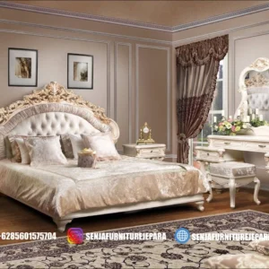 Tempat Tidur Desain Klasik Itali