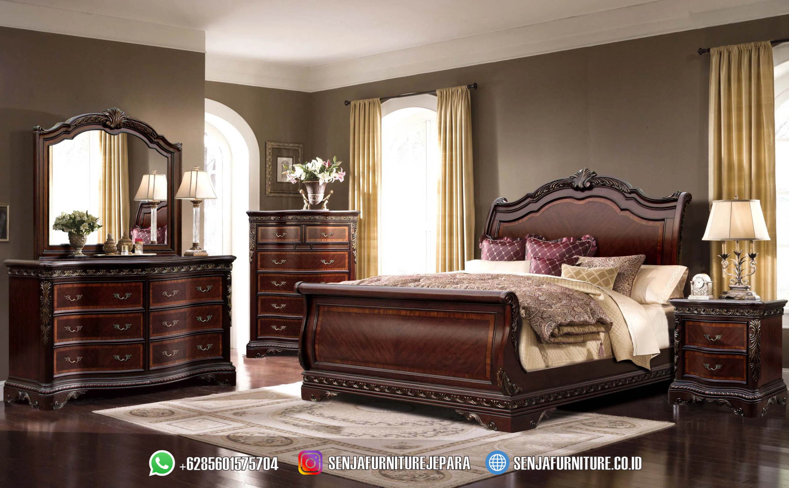 Bedroom Tempat Tidur Mewah Kayu Jati Super Solid Brown Tempat Tidur Mewah, Tempat Tidur Klasik, Tempat Tidur Pengantin, Tempat Tidur Sultan, Tempat Tidur Minimalis, Tempat Tidur Mewah Ukir Jepara, Tempat Tidur Kayu Jati, Tempat Tidur Elegan, Tempat Tidur Modern, Model Tempat Tidur Mewah, Kamar Set Mewah, Desain Tempat Tidur Mewah, Desain Kamar Klasik, Interior Kamar Mewah, Bedroom Set Classic