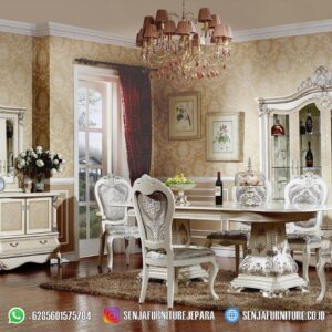 Meja Makan Mewah, Meja Makan Klasik, Meja Makan Kayu Jati, Meja Makan Minimalis, Ruang Makan Mewah, Meja Makan Mewah 4 Kursi, Meja Makan Mewah 6 Kursi, Meja Makan Mewah 8 Kursi, Meja Makan Mewah 10 Kursi, Meja Makan Mewah 12 Kursi, Meja Makan Klasik Eropa, Kursi Makan Mewah, Meja Makan Jepara