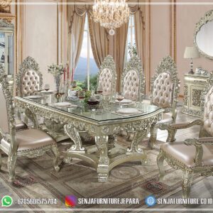 Meja Makan Mewah, Meja Makan Klasik, Meja Makan Kayu Jati, Meja Makan Minimalis, Ruang Makan Mewah, Meja Makan Mewah 4 Kursi, Meja Makan Mewah 6 Kursi, Meja Makan Mewah 8 Kursi, Meja Makan Mewah 10 Kursi, Meja Makan Mewah 12 Kursi, Meja Makan Klasik Eropa, Kursi Makan Mewah, Meja Makan Jepara