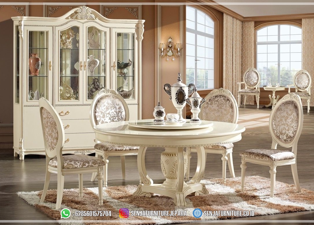 Kursi Meja Makan Klasik Bulat 4 Orang Luxury Design Meja Makan Klasik, Meja Makan Mewah, Meja Makan Kayu Jati, Meja Makan Minimalis, Ruang Makan Mewah, Meja Makan Mewah 4 Kursi, Meja Makan Mewah 6 Kursi, Meja Makan Mewah 8 Kursi, Meja Makan Mewah 10 Kursi, Meja Makan Mewah 12 Kursi, Meja Makan Klasik Eropa, Kursi Makan Mewah, Meja Makan Jepara