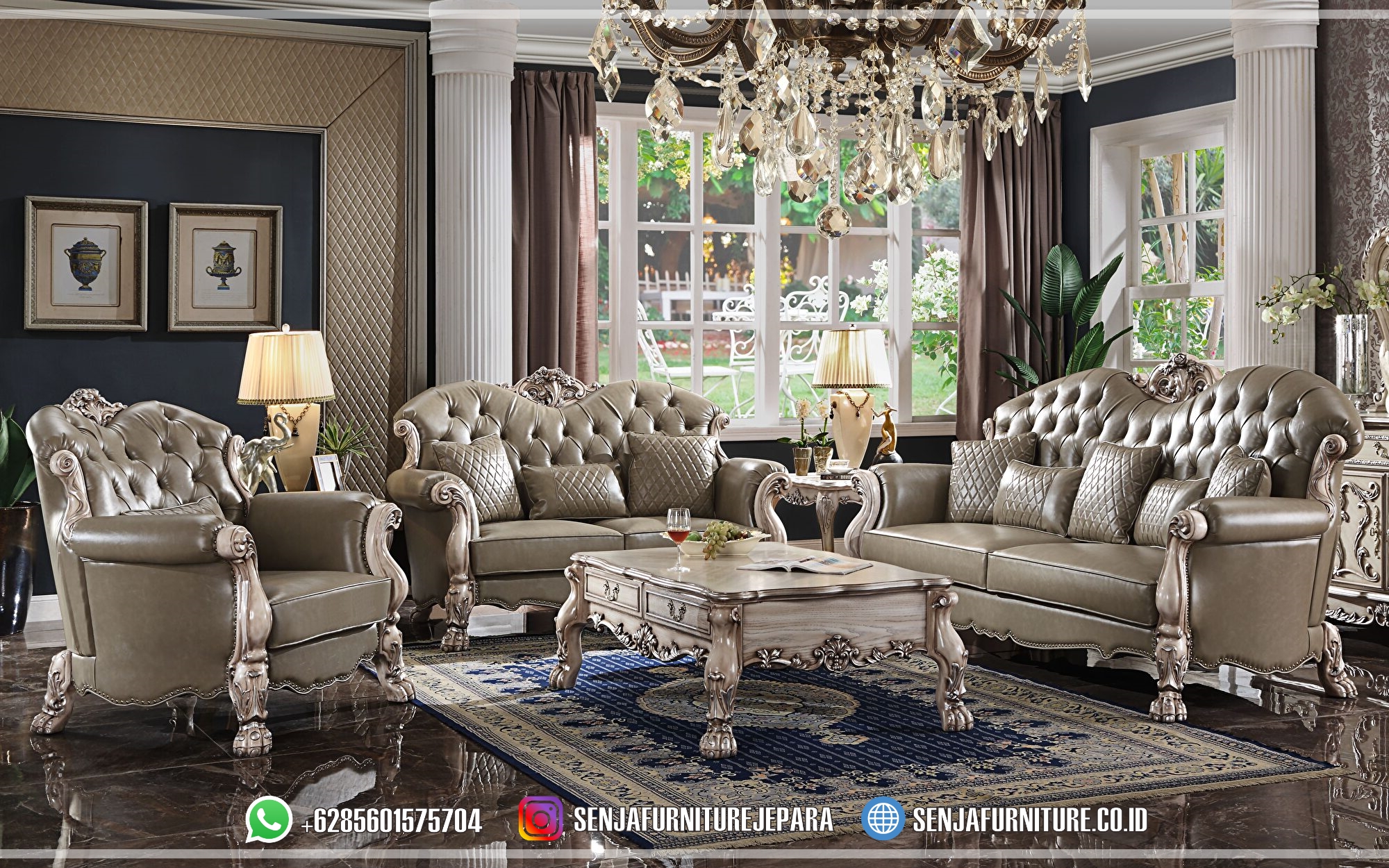 New Arrival Sofa Tamu Mewah Kulit Import Itali Rumah Klasik Sofa Tamu Mewah, Sofa Ruang Tamu, Sofa Tamu Klasik, Kursi Tamu Mewah, Kursi Tamu Klasik, Sofa Tamu Jepara, Sofa Tamu Jati, Sofa Tamu L, Sofa Mewah Klasik, Sofa Mewah Elegan, Sofa Tamu Gold, Sofa Mewah Kulit, Sofa Tamu Minimalis, Kursi Sofa Sudut, Sofa Klasik Eropa, Sofa Tamu Ukir, Model Sofa Klasik, Sofa Tamu Klasik Terbaru, Sofa Klasik Modern
