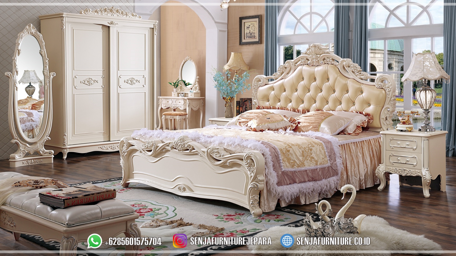 Tempat Tidur Klasik Kamar Mewah Jakarta Queen Alexandria Tempat Tidur Klasik, Tempat Tidur Mewah, Kamar Tidur Mewah, Tempat Tidur Pengantin, Tempat Tidur Sultan, Tempat Tidur Minimalis, Tempat Tidur Mewah Ukir Jepara, Tempat Tidur Kayu Jati, Tempat Tidur Elegan, Tempat Tidur Modern, Model Tempat Tidur Mewah, Set Kamar Mewah, Desain Tempat Tidur Mewah, Desain Kamar Klasik, Interior Kamar Mewah, Bedroom Set Classic