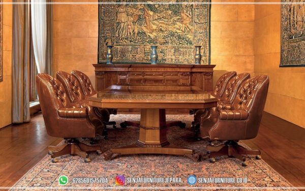 Meja Meeting Kantor, Meja Rapat Kantor, Meja Rapat Pimpinan, Meja Rapat Kayu Jati, Meja Meeting Klasik, Meja Rapat Klasik, Meja Rapat Mewah, Meja Meeting Kayu Jati, Meja Rapat Bundar, Meja Rapat Minimalis, Meja Rapat HPL, Meja Rapat Ukir Jepara, Meja Rapat Oval, Interior Ruang Rapat