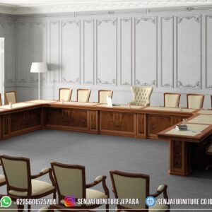 Meja Rapat Kantor, Meja Meeting Kantor, Meja Rapat Pimpinan, Meja Rapat Kayu Jati, Meja Meeting Klasik, Meja Rapat Klasik, Meja Rapat Mewah, Meja Meeting Kayu Jati, Meja Rapat Bundar, Meja Rapat Minimalis, Meja Rapat HPL, Meja Rapat Ukir Jepara, Meja Rapat Oval, Interior Ruang Rapat