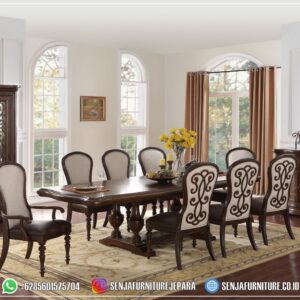 Meja Makan Klasik, Meja Makan Mewah, Meja Makan Kayu Jati, Meja Makan Minimalis, Ruang Makan Mewah, Meja Makan Mewah 4 Kursi, Meja Makan Mewah 6 Kursi, Meja Makan Mewah 8 Kursi, Meja Makan Mewah 10 Kursi, Meja Makan Mewah 12 Kursi