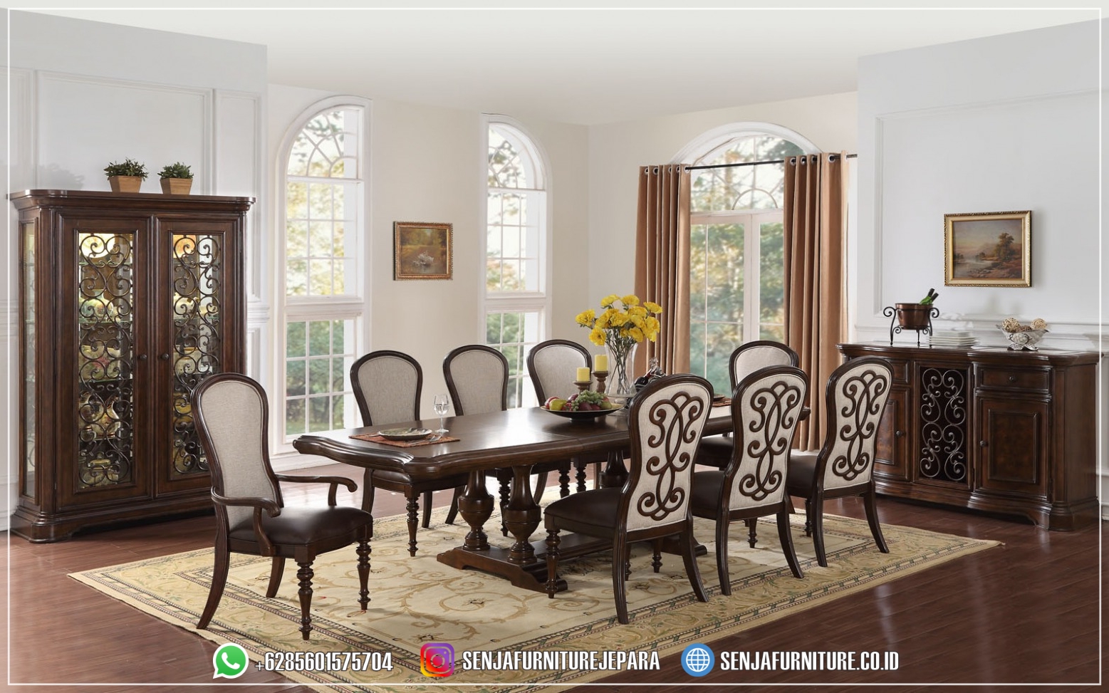 10 Model Meja Makan Klasik Minimalis Jati Jepara Terbaru Meja Makan Klasik, Meja Makan Mewah, Meja Makan Kayu Jati, Meja Makan Minimalis, Ruang Makan Mewah, Meja Makan Mewah 4 Kursi, Meja Makan Mewah 6 Kursi, Meja Makan Mewah 8 Kursi, Meja Makan Mewah 10 Kursi, Meja Makan Mewah 12 Kursi