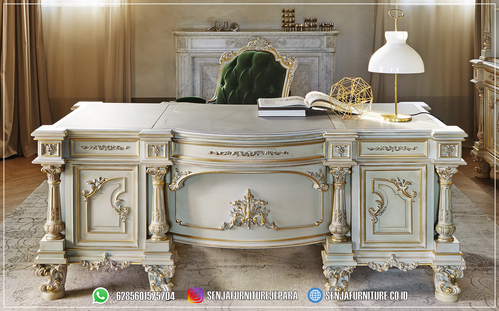 Gambar Meja Kantor Direktur Finishing Mewah Eropa Wash Meja Kantor Direktur, Meja Kerja Direktur, Meja Direktur Mewah, Meja Kerja Klasik, Meja Kerja Manager, Meja Kantor Klasik, Meja Direktur Kayu Jati, Meja Kerja Direksi, Meja Kerja Minimalis, Meja Kantor Kayu Jati, Meja Direktur HPL, Meja Direktur Minimalis, Kursi Kantor Direktur