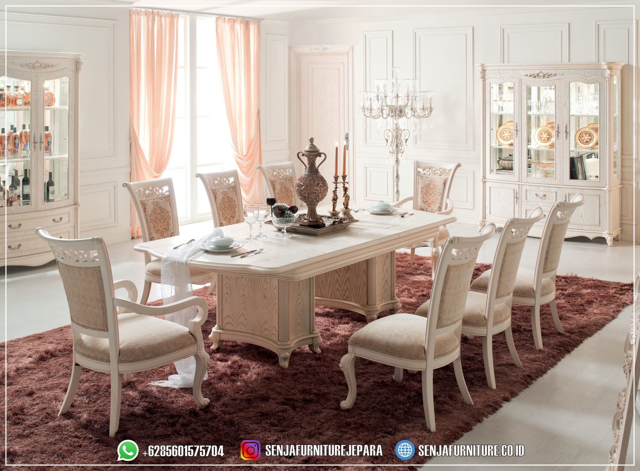 Solid Wood Meja Makan Klasik 8 Kursi Minimalis Mewah Meja Makan Klasik, Meja Makan Mewah, Kursi Makan Mewah, Meja Makan Klasik Eropa, Meja Makan Jepara, Meja Makan Kayu Jati, Meja Makan Mewah 10 Kursi, Meja Makan Mewah 12 Kursi, Meja Makan Mewah 4 Kursi, Meja Makan Mewah 6 Kursi, Meja Makan Mewah 8 Kursi, Meja Makan Minimalis, Ruang Makan Mewah