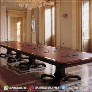 Meja Rapat Kantor, Meja Meeting Kantor, Meja Rapat Kayu Jati, Meja Meeting Klasik, Meja Rapat Klasik, Meja Rapat Mewah, Meja Meeting Kayu Jati, Meja Rapat Bundar, Meja Rapat Minimalis, Meja Rapat HPL, Interior Ruang Rapat, Meja Rapat Pimpinan