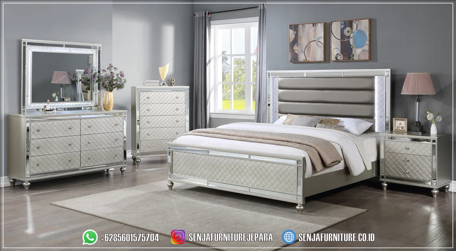 Tempat Tidur Minimalis Mewah Gold Finish Motif Tartan Tempat Tidur Minimalis,Tempat Tidur Mewah, Tempat Tidur Jati, Tempat Tidur Klasik, Dipan Kayu Jati, Tempat Tidur Anak, Tempat Tidur Modern, Tempat Tidur Terbaru, Desain Kamar Minimalis, Interior Kamar Minimalis, Tempat Tidur Jepara, Kamar Tidur Minimalis