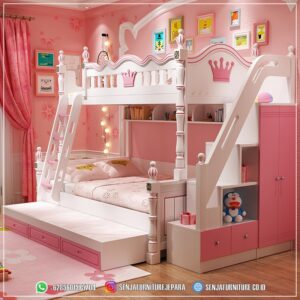 Tempat Tidur Tingkat, Tempat Tidur Anak, Tempat Tidur Anak Laci, Tempat Tidur Anak Perempuan, Tempat Tidur Anak Laki, Tempat Tidur Anak Karakter, Dipan Tempat Tidur Anak, Tempat Tidur Anak Prosotan, Set Tempat Tidur Anak