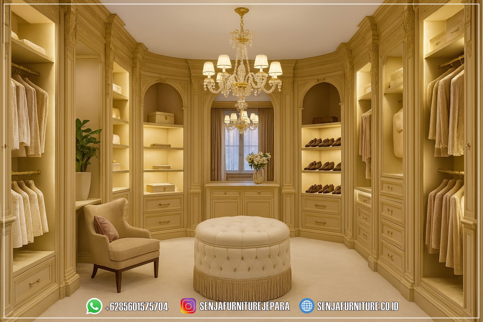 Model Walk In Closet Layout Letter U Master Bedroom Walk In Closet, Walk In Closet Mewah, Walk In Closet Klasik, Walk In Closet Minimalis, Walk In Closet Design, Lemari Walk In Closet, Walk In Closet Kaca, Wardrobe Classic